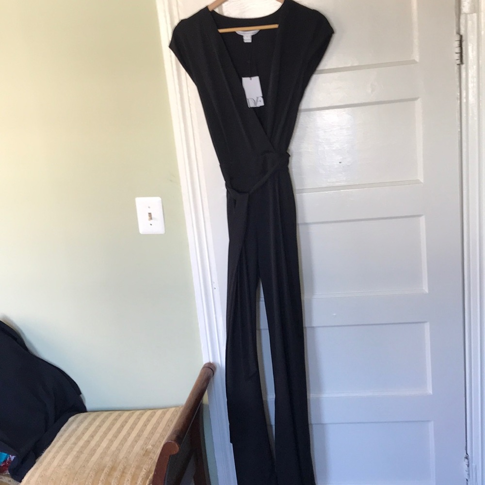 DVF Purdy Wrap Jumpsuit NWT